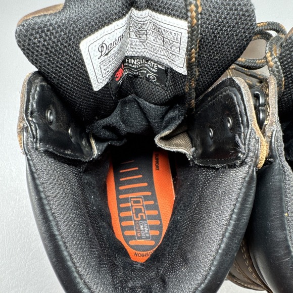 Danner Boots Steel Yard 8" Steel Toe Insulated 400G Mens Sz 8.5 Workwear Leather - Picture 10 of 12